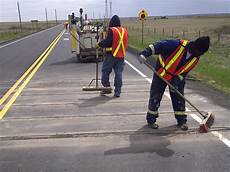 Thermoplastic Road Striping